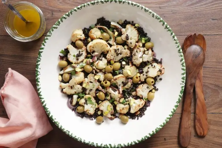Step 7 - Roasted Cauliflower Lentil Salad