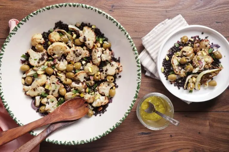 Step 8 - Roasted Cauliflower Lentil Salad