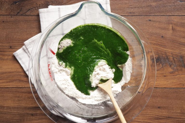 Step 5 - Spinach Flatbread