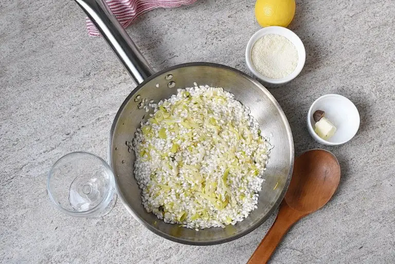 Step 8 - Spinach and Lemon Risotto