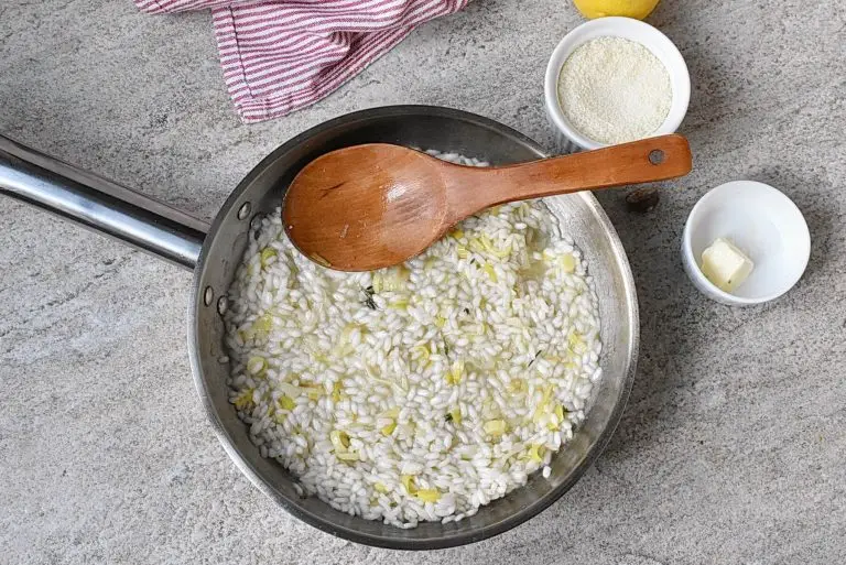 Step 9 - Spinach and Lemon Risotto