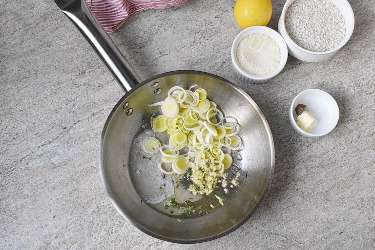 Step 6 - Spinach and Lemon Risotto