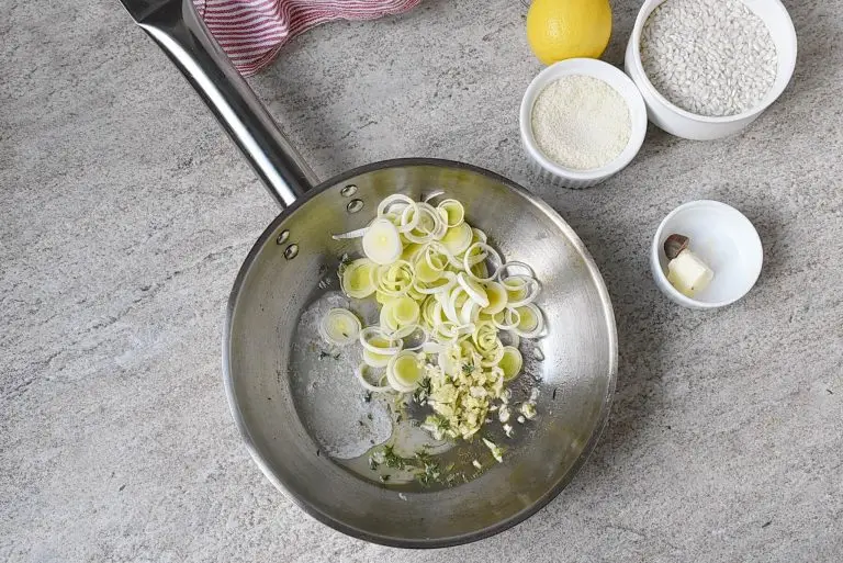 Step 6 - Spinach and Lemon Risotto