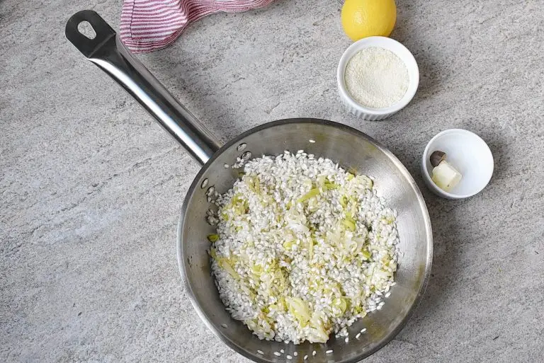 Step 7 - Spinach and Lemon Risotto