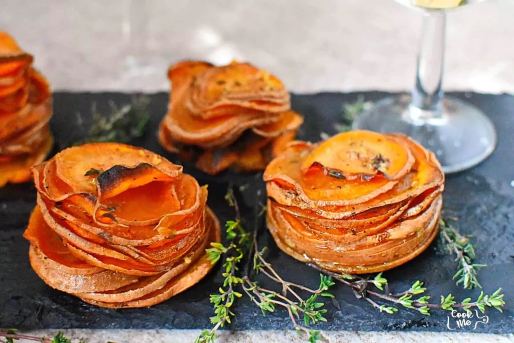 Sweet Potato Stacks Recipe - Cook.me Recipes