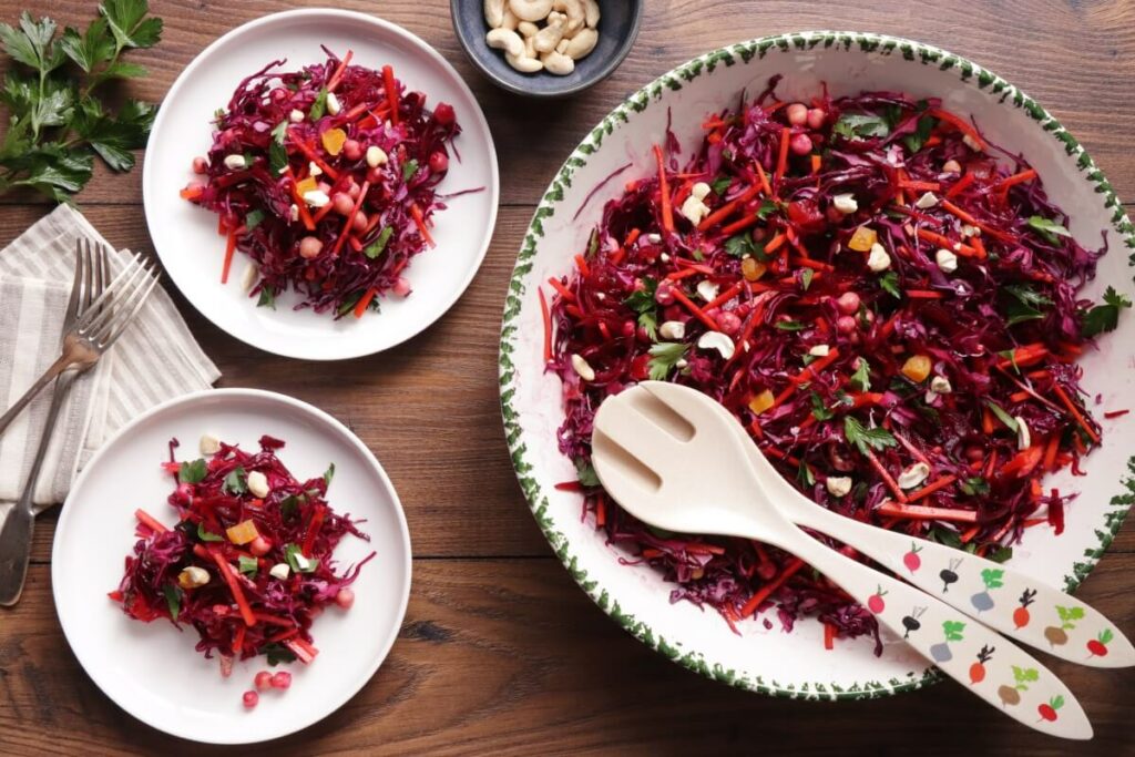 How to serve Winter Carrot and Beet Salad