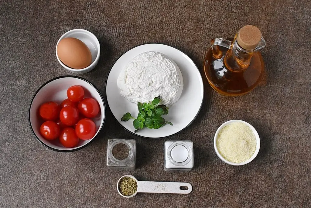 Ingredients for Baked Ricotta