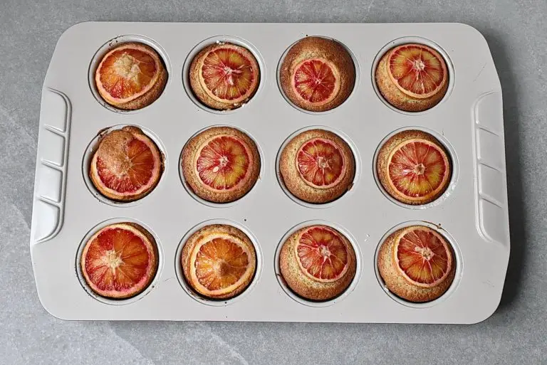 Step 6 - Blood Orange Almond Cakes