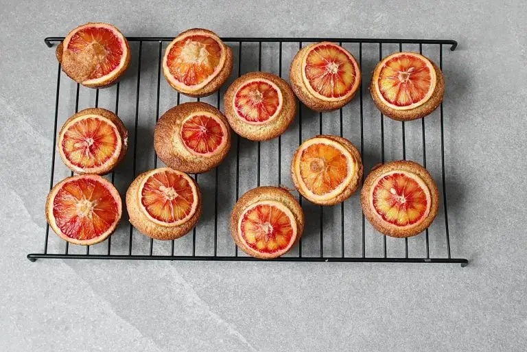 Step 7 - Blood Orange Almond Cakes