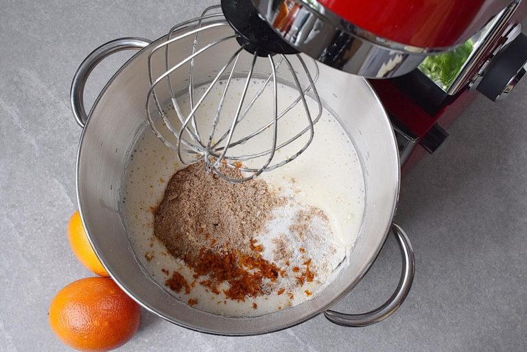Step 3 - Blood Orange Almond Cakes