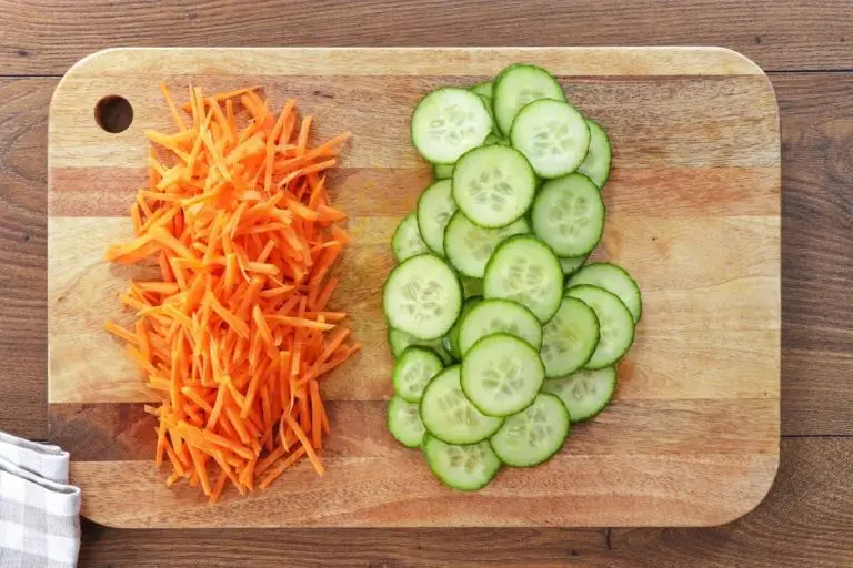 Step 2 - Carrot Cucumber Salad