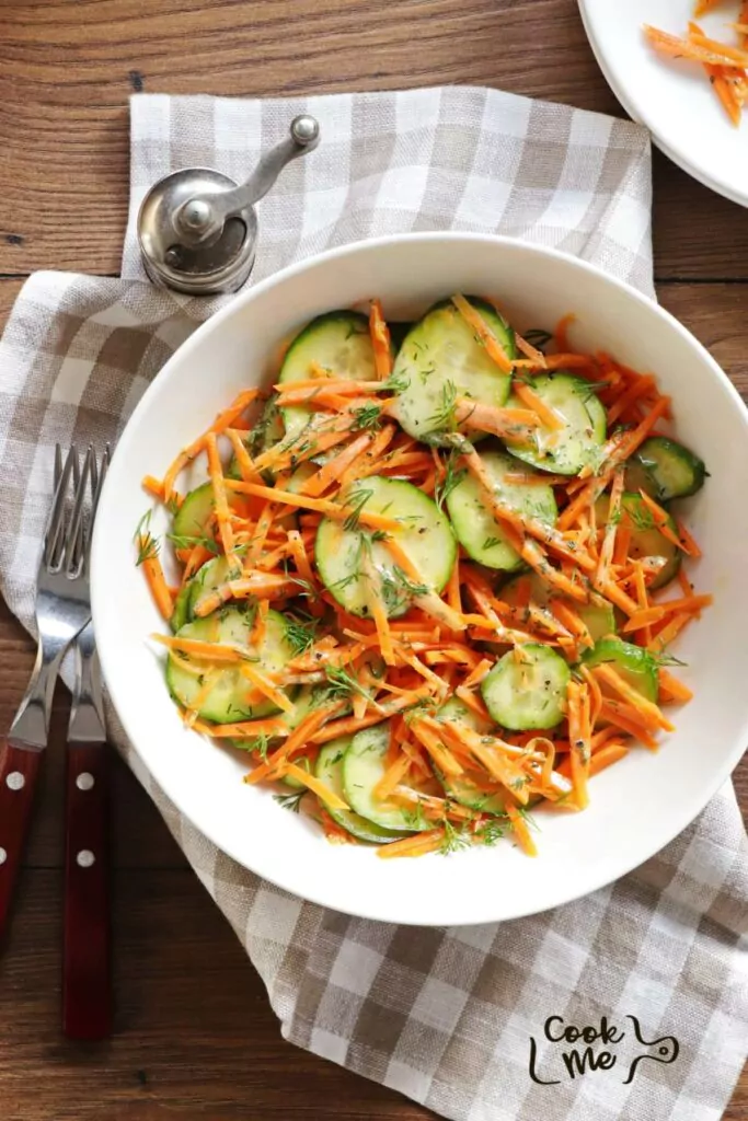 Carrot Cucumber Salad