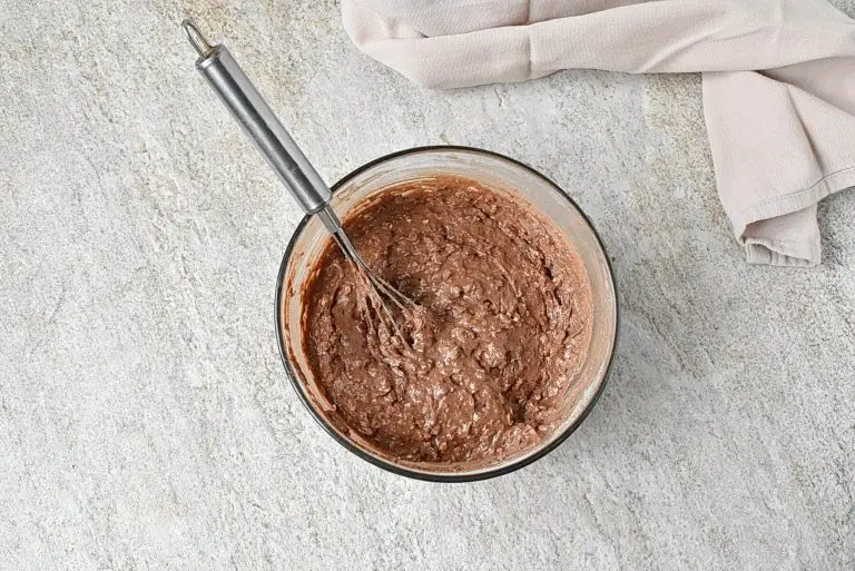 Step 4 - Chocolate Oatmeal Waffles