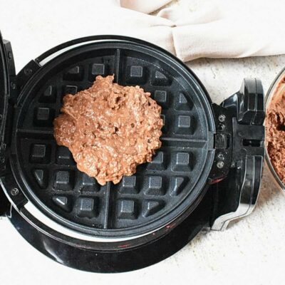 Chocolate Oatmeal Waffles recipe - step 5