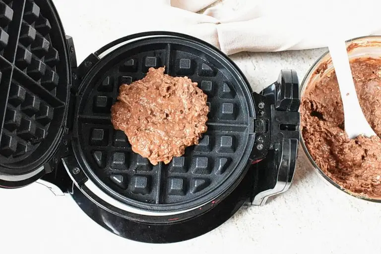 Step 5 - Chocolate Oatmeal Waffles
