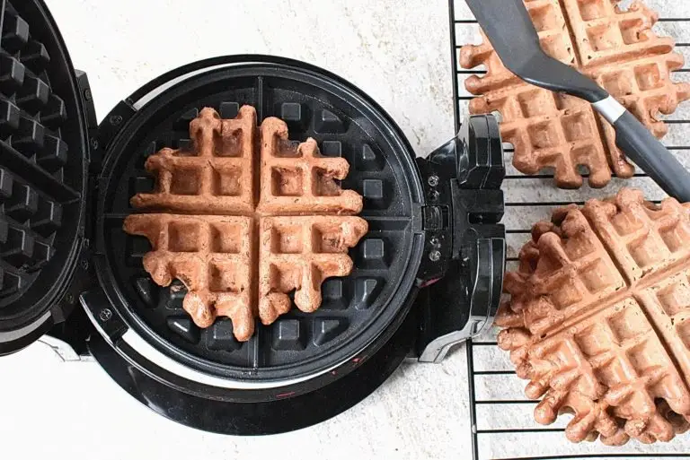 Step 5 - Chocolate Oatmeal Waffles