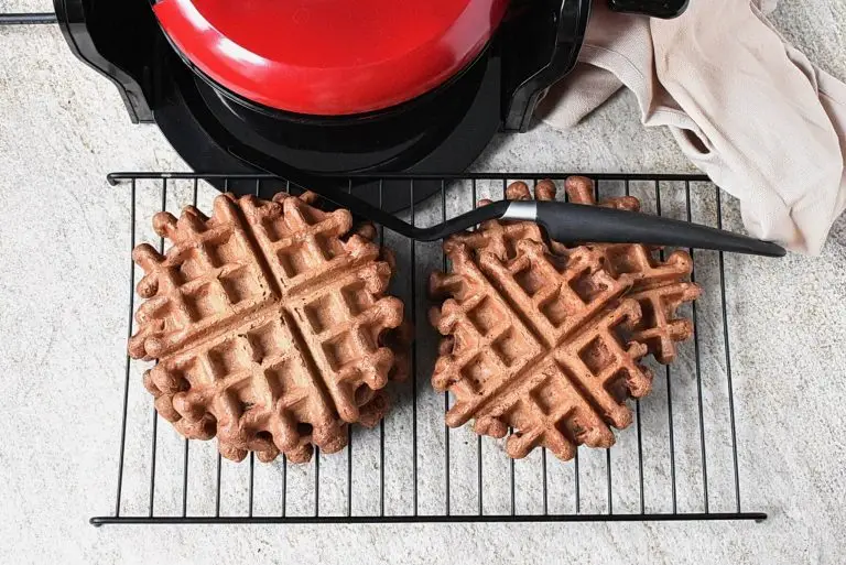 Step 6 - Chocolate Oatmeal Waffles