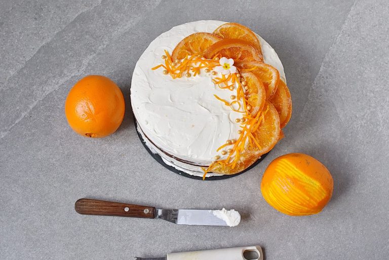 Step 13 - Chocolate Orange Cake