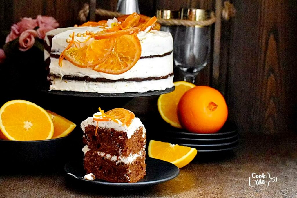 How to serve Chocolate Orange Cake