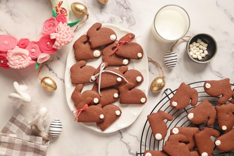 Step 9 - Easter Chocolate Bunny Cookies