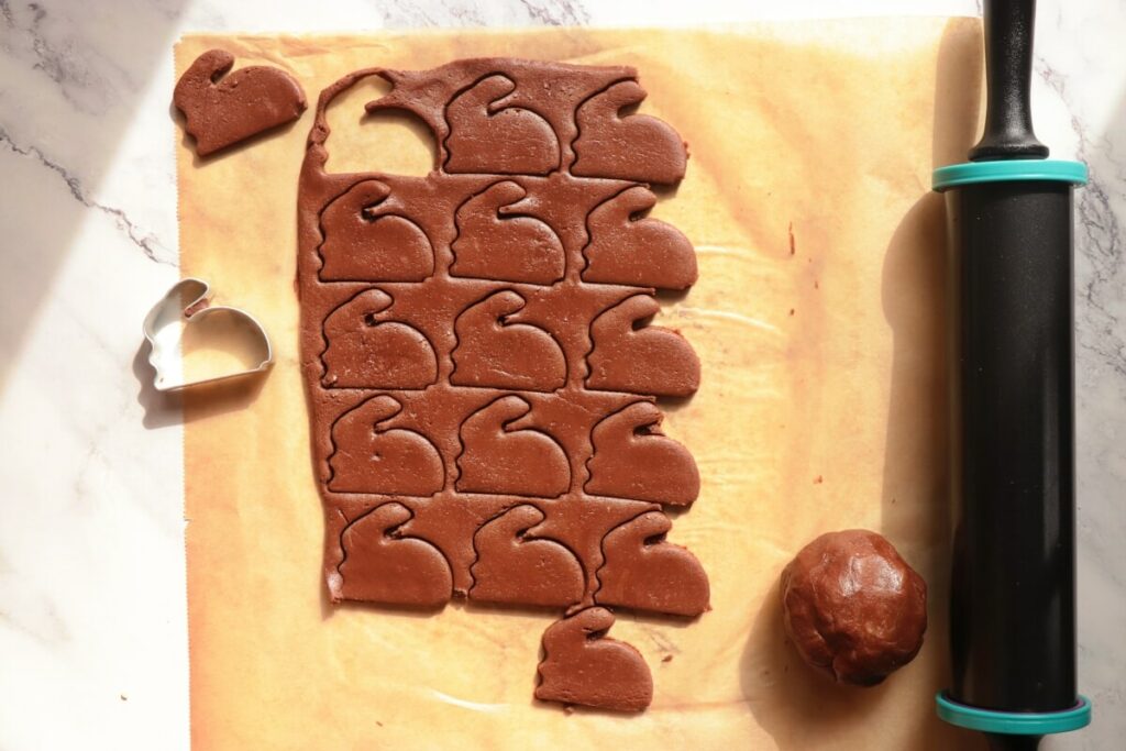 Easter Chocolate Bunny Cookies recipe - step 6