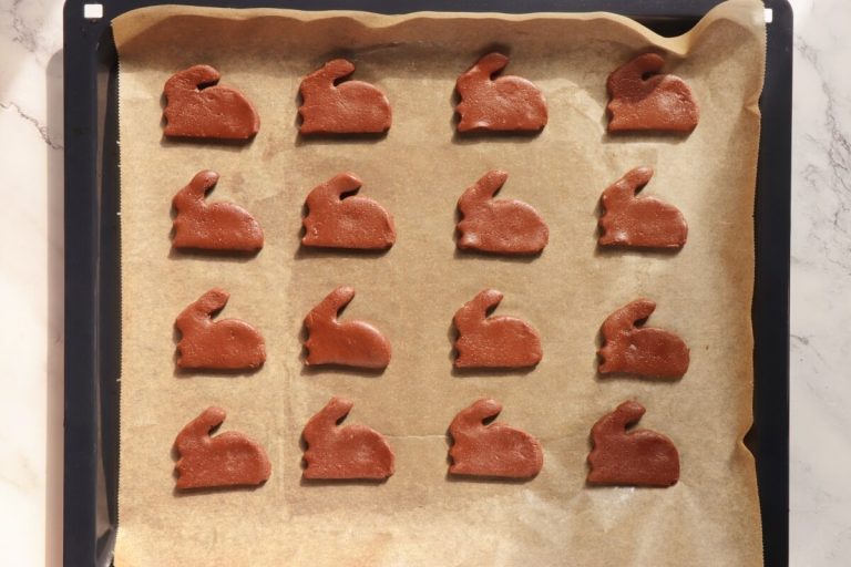 Step 7 - Easter Chocolate Bunny Cookies