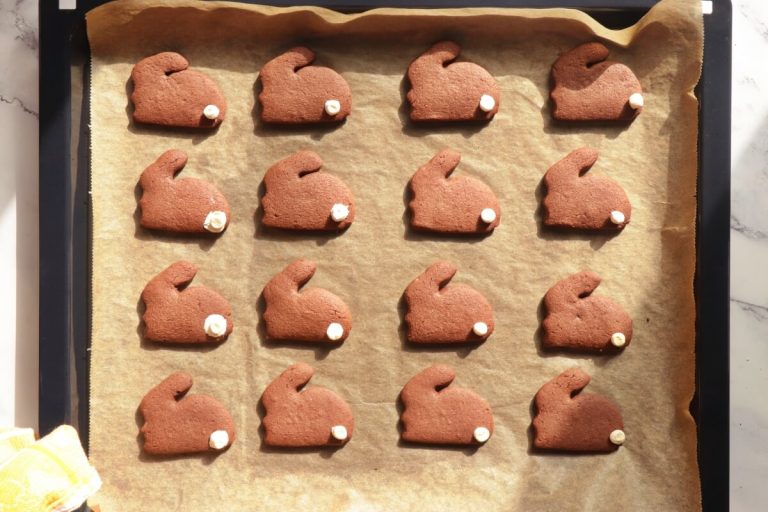 Step 8 - Easter Chocolate Bunny Cookies