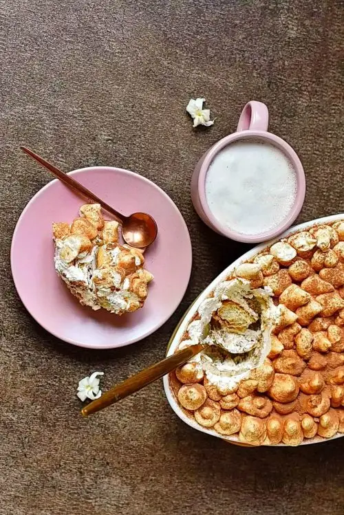 A fun twist on the traditional tiramisu