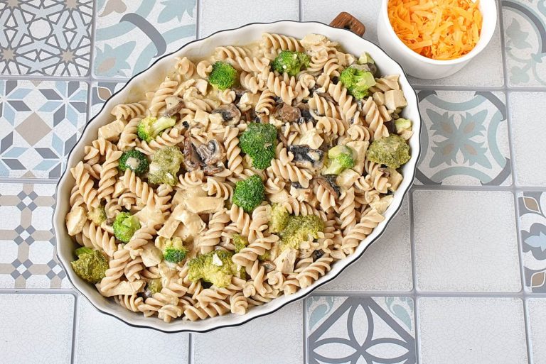 Step 11 - Healthier Broccoli Chicken Casserole