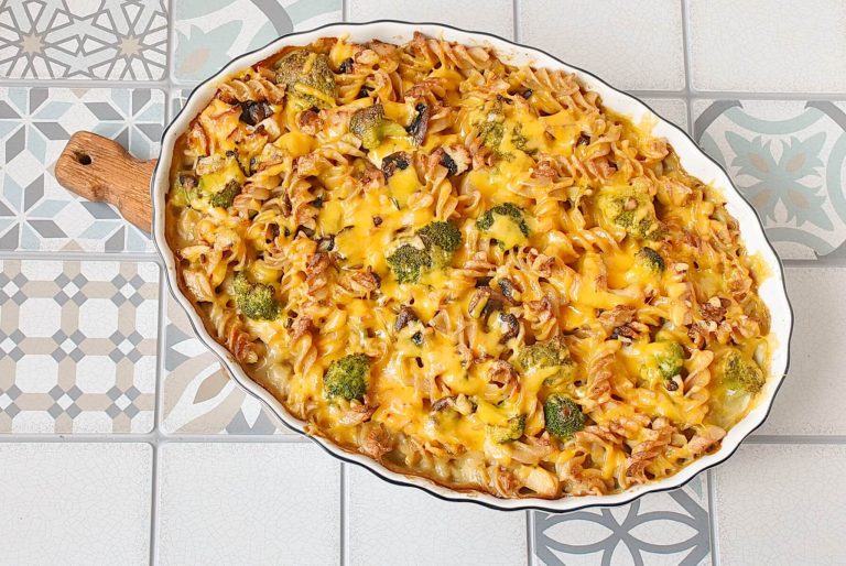 Step 13 - Healthier Broccoli Chicken Casserole