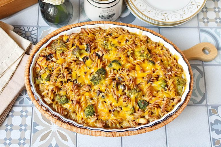 Step 14 - Healthier Broccoli Chicken Casserole