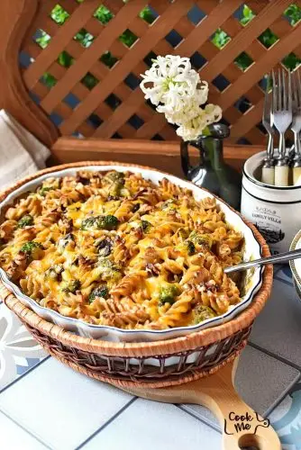 Healthier Broccoli Chicken Casserole