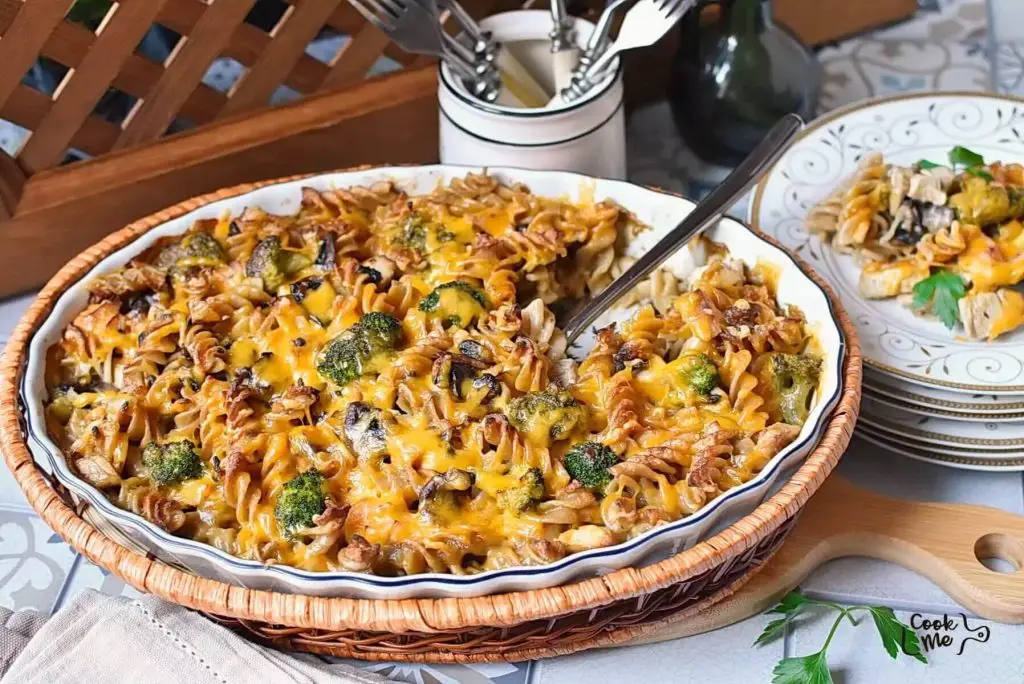 Healthier Broccoli Chicken Casserole