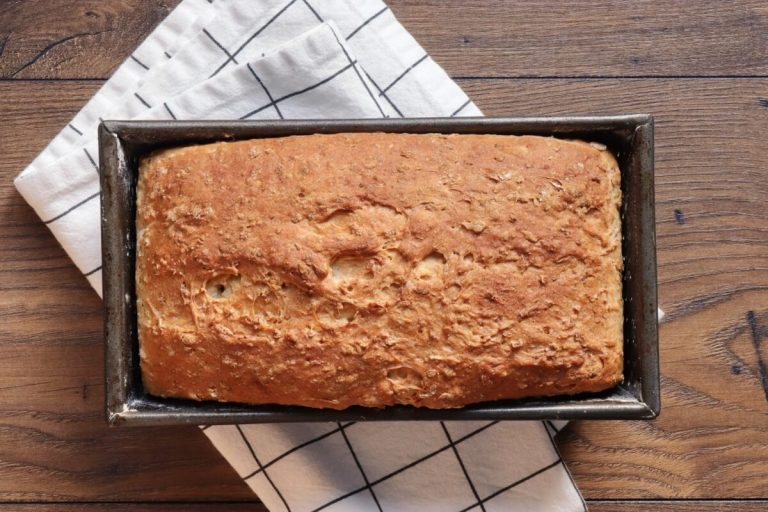 Step 11 - No-Knead Honey Oat Bread