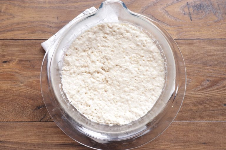 Step 4 - No-Knead Honey Oat Bread