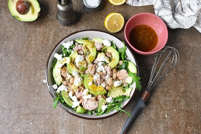 Step 3 - Oil Packed Tuna Arugula Salad