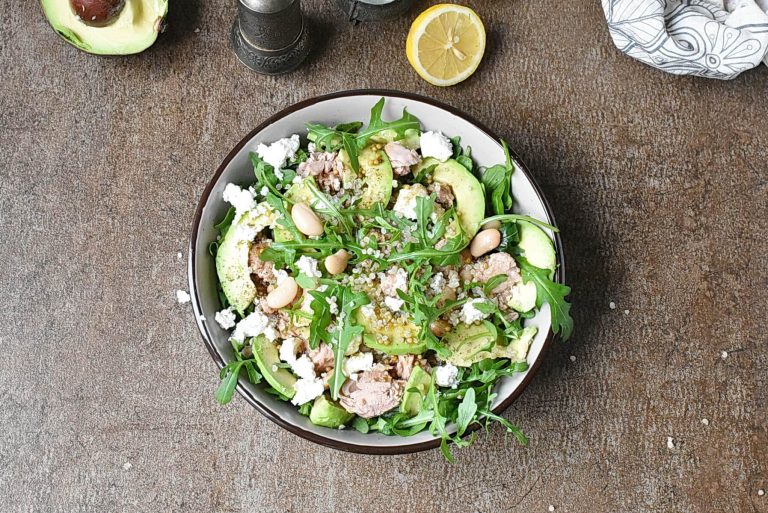 Step 2 - Oil Packed Tuna Arugula Salad