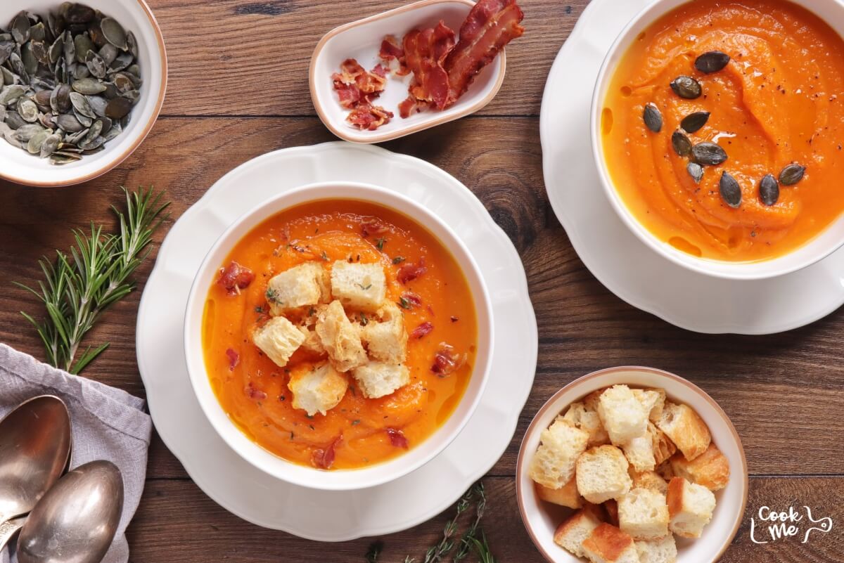 One-Pot Roasted Butternut Squash Soup