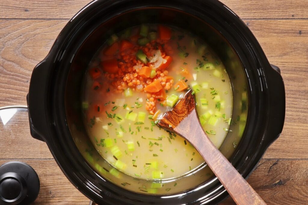 Slow-Cooker Red Lentil Soup recipe - step 4