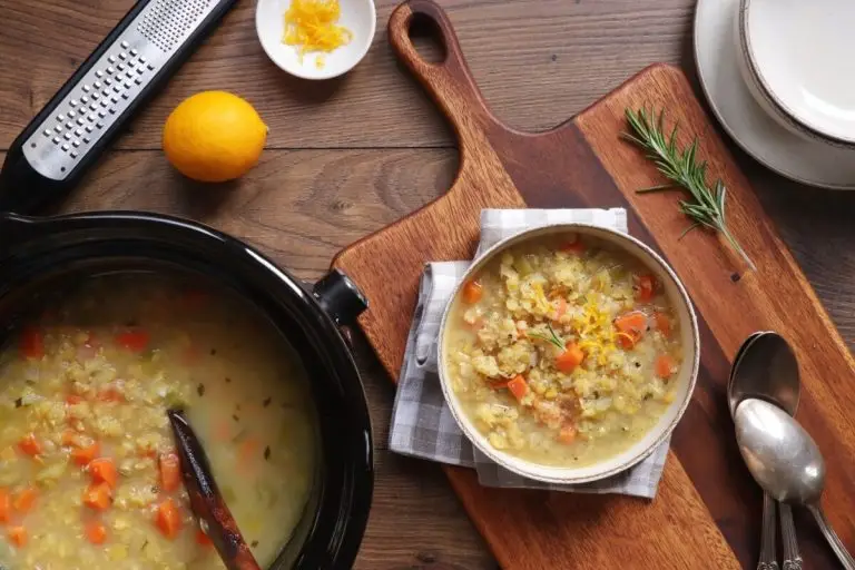Step 7 - Slow-Cooker Red Lentil Soup