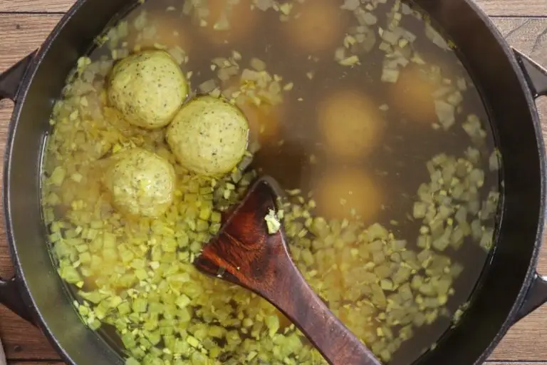 Step 9 - Spring Meatball Soup