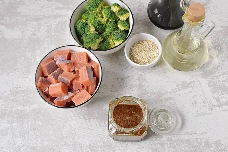 Step 1 - Teriyaki Salmon Stir-Fry