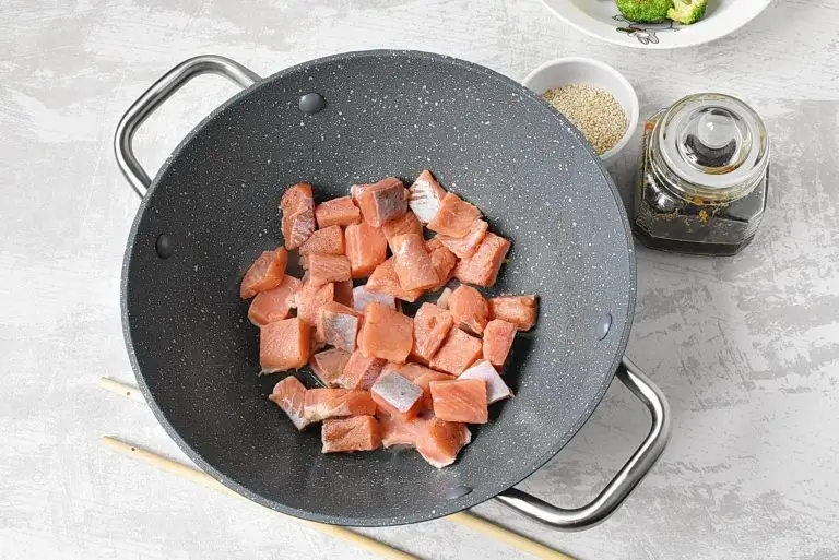 Step 7 - Teriyaki Salmon Stir-Fry