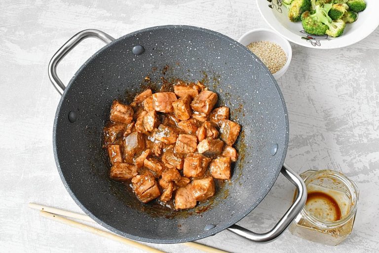 Step 8 - Teriyaki Salmon Stir-Fry