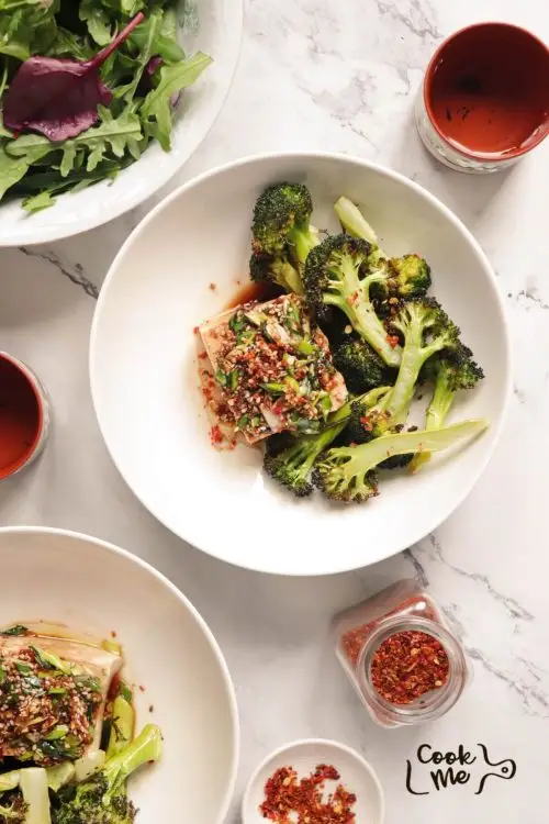 Tofu with Spicy Garlic Sauce