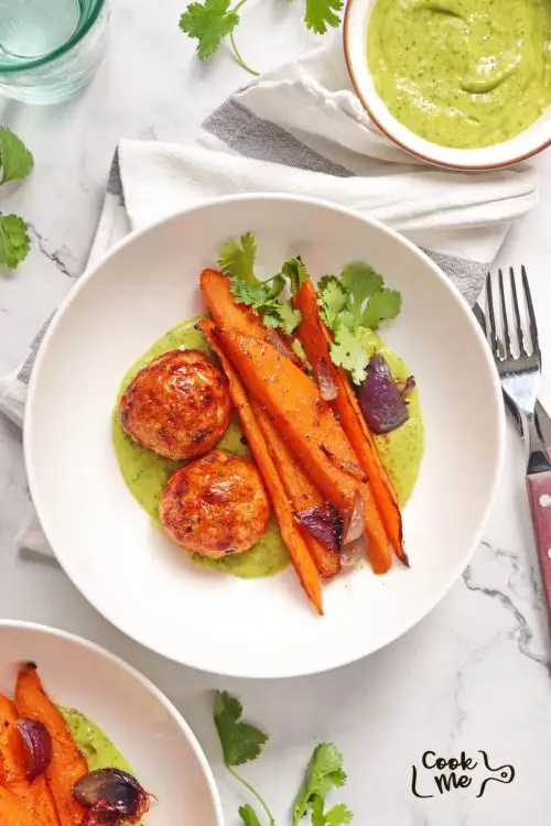 Avocado Mojo Sweet Potato Bowls