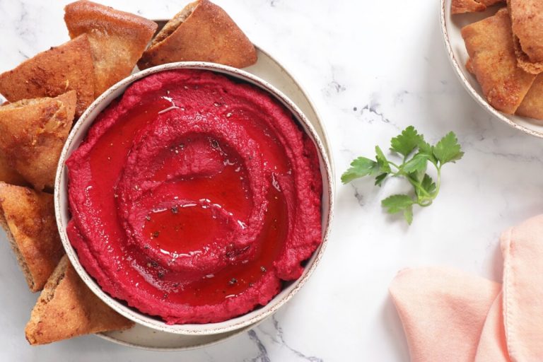 Step 8 - Best Beet Hummus