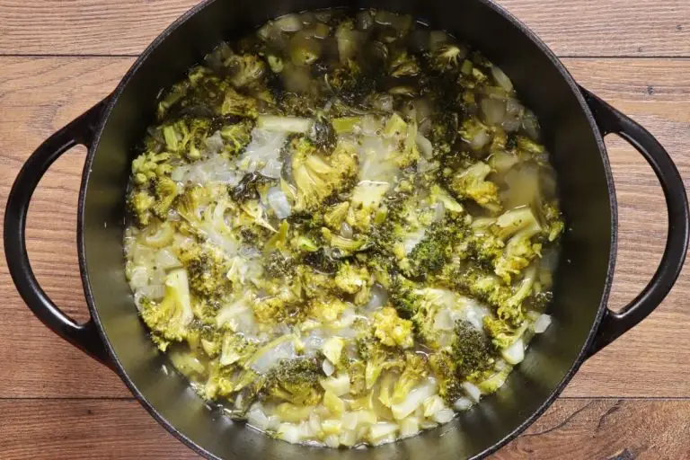 Step 4 - Broccoli and Stilton Soup