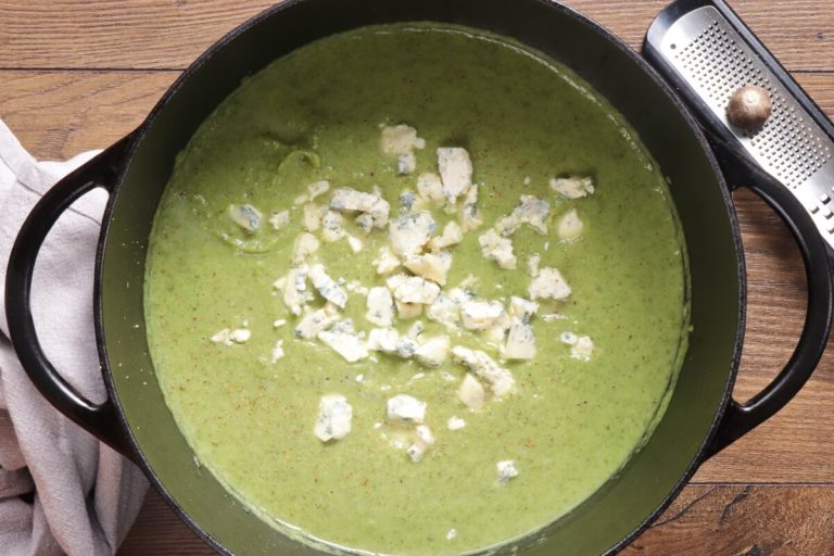 Step 6 - Broccoli and Stilton Soup