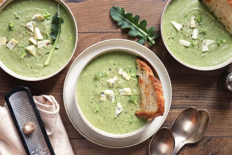 Step 7 - Broccoli and Stilton Soup